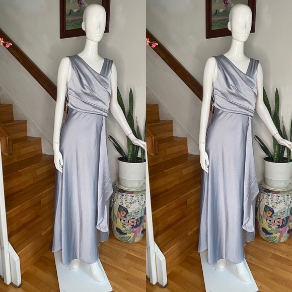 COPY - COPY - Anthropologie x BHLDN Espen Satin Maxi Dress - Picture 3 of 6